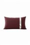Plum Mirror Leather Soft Textured Velvet Living Room Throw Pillow and Cushion Cover - 5