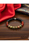 Original Scorpio Zodiac Natural Stone Bracelet |   Onyx-Achate-Unakite - 2