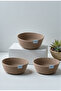 3-Piece Multi-Purpose Round Wicker Basket Set - 3