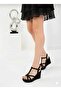 Black Suede Daily Wedge Sandals - 510 - 2