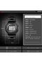 1456 Retro Style Silver Color Digital Men's Wrist Watch - 7