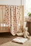Strawberry Printed Double Layer Combed Cotton Newborn and Multi-Purpose 100% Cotton Baby Blanket