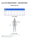 Knitted Ecru Blue Sweatshirt with Sleeve Shirt Detail - 5