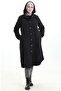 Hooded Button Cap 0201-05 Black - 4