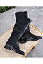 Lulu Women's Boots Pointed Toe Full Mold P319-Black - 2
