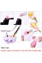 Dual-Ended Poly Gel Brush & Picker - 2-in-1 Stainless Steel Nail Tool - 3
