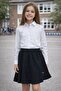 Girl's School Skirt Navy Blue - 5