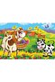 Art kids romantic cow 25 piece wooden puzzle - 2