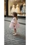 Girl's Feather Detailed Stone 6-24 Months Special Design Dress - 3