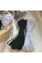 Black Thin Wick Rubber Waist Leg Frost Rubber Hat Rubber (20 Mt) - 2