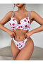 New Year Special Supported Padded Strawberry Patterned Love Secret - 2