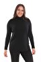 Half Fisherman Black Knitwear