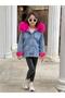 Girl's Hooded Welsoft Denim Coat Jacket - 3