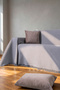 Cotton Textured Sofa Shawl 170X300 cm Battal Size – Fringed Tv Blanket & Decorative Sofa Cover - 2