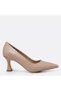 LARGE NUMBER WOMEN'S STILETTO 41-42-43-44 NUDE SKIN - 8