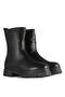 Large Size Women's Boots 41-42-43-44 Black Genuine Leather - 2