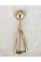 Gold Stainless Steel Cookie Halva Ice Cream Serving Presentation Spoon 22 Cm - 5