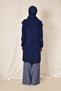Shoulder and Embroidery Detail Shoulder Tunic with Volan 4120 - 3
