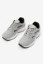 Unisex Gray Poly Sole Breathable Fabric Lace-Up Sports Shoes - 5
