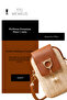 Women's Beige Color Strap Mini Bag - 4