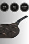 مقلاة فطائر إيموجي فايف، مقلاة فطائر جرانيت غير لاصقة بـ 7 أقسام مقاس 26 سم - 4