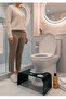 Wooden Toilet Stool - Ergonomic Toilet Foot Riser - 24 cm - 3