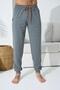 120R Men's Stretch Fabric 100% Cotton Cuffed Elasticated Sweatpants/Trousers/Pajama Bottoms - 2