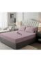 Plum Cotton / Single / Double Fitted Sheet Sets