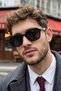 Saint Unisex Black Sunglasses - 3