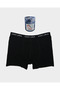 Bamboo Men's Boxer Shorts Black - 2
