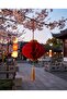 2-Pack Large Red Paper Lanterns 28x46cm – Traditional Chinese New Year - 3