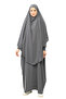 ملاءة سرير لحفلات الزفاف من Sultanbaş، مقبض عباية Cilbab Khimar، ياقة مطاطية، حجاب Ferace Medine Silk - 2