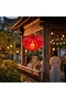 2-Pack Medium Red Paper Lanterns 19.5x37cm – Traditional CNY Hanging Decor for Home & Parties - 4