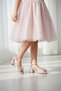Girl's Heeled Butterfly Glitter Evening Dress Shoes - 3