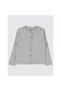 Girl's Cardigan 6-9 Years - Gray 8-9 Years - 3