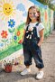 9-36 Months Girl's Teddy Bear Salopet Anthracite - 7