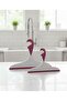 2-Piece Set - Pink, Mop and Broom Holder for Countertop and Glass