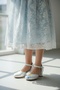Girl's Cinderella Princess Illustrated Comfortable Square Heeled Evening Dress Shoes - 3