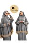 TWO-PIECE WOMEN'S PRAYER DRESS, YESİN, PRAYER BOOK, ROSARY AND SOAP SET - 2