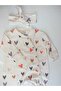 100% Cotton Baby Girl Jumpsuit (with heart) - 3