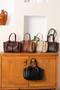 Women's Hand and Shoulder Bag with Magnetic Closure and Wallet Detail - 4