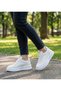 White Skin Leather Breathable Men's Sneaker - Non-Sweating Casual Sports Shoes Kb 006 - 2