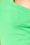 Women Plain Midi Dress, Green - 2