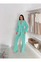 Chiffon Sleeve Two-Piece Set - 5