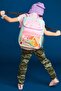 Girl's Spark Style Large Backpack Ice Cream Mint - 2