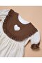 Girl's Heart Bow Vintage Dress - 3