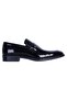 639 Black Patent Leather %Leather Rubber Men's Classic Shoes - 2