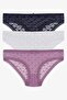 Women's 3-Piece Lace Panties