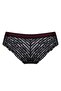 Women's 3-Piece Striped Elastic Lace Panties - 4