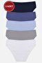 Women's 5-Piece Ribbed Panties